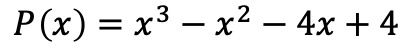 polinomio sin factorizar